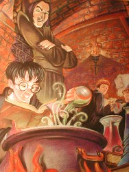 Hey, Harry is reading!