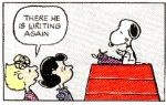 Snoopy Attempting The Dream