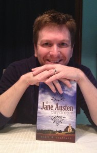 Me and the proof copy of my book