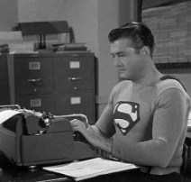 Even Superman writes!