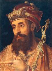 Pontius Pilatus / Gemaelde 16.Jh. - Pontius Pilate / Paint./ 16th cent. - Ponce Pilate / Peinture du XVIe siecle