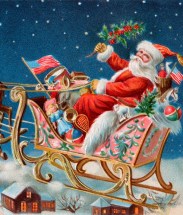 Santa on his Sleigh